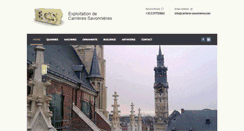 Desktop Screenshot of carrieres-savonnieres.com